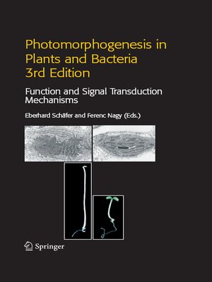cover image of Photomorphogenesis in Plants and Bacteria